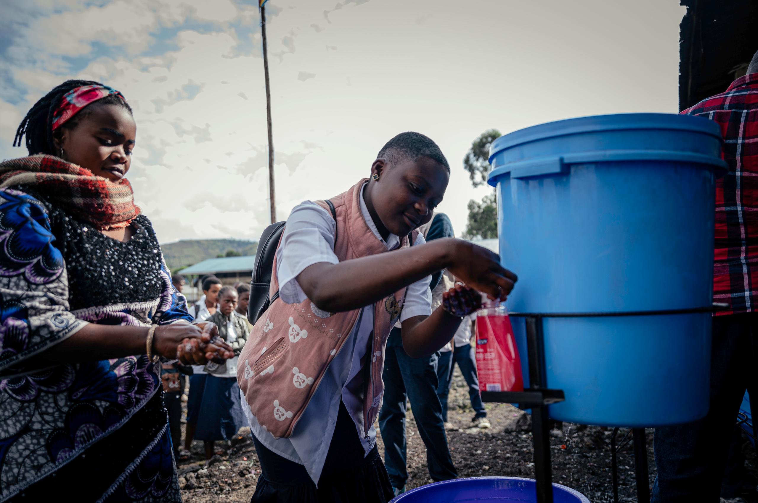 The team at the nonprofit ASD Monde responding to the Ebola outbreak in the DRC. Image courtesy of ASD Monde.