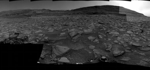 Sol 4897: Right Navigation Camera, Cylindrical Projection