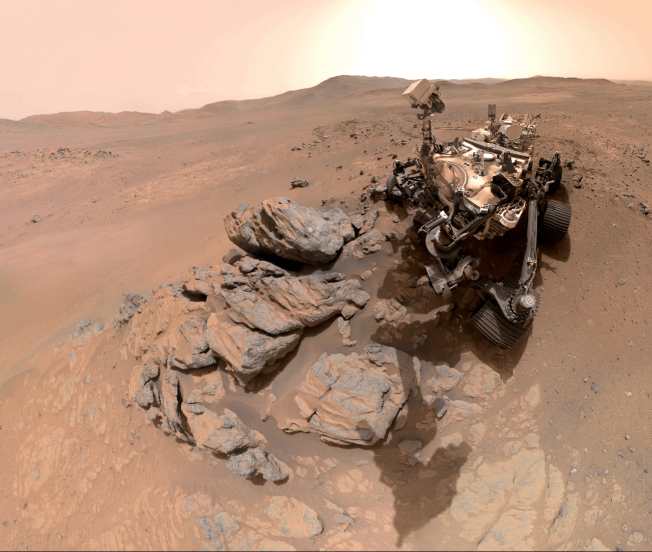 NASA’s Perseverance Rover Snaps Westernmost Selfie