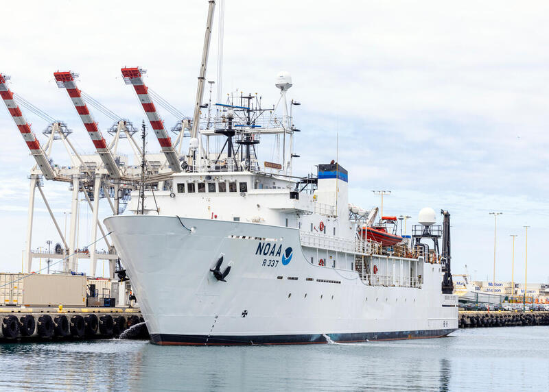 NOAA research vessel