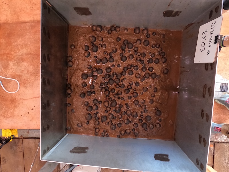 Samples of polymetallic nodules