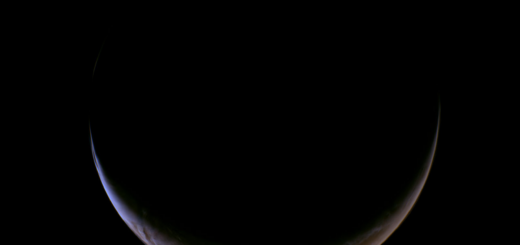 NASA’s Psyche Mission Images the Crescent of Mars