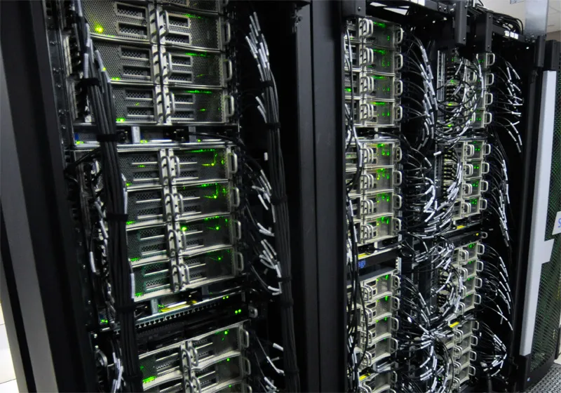The Endeavour supercomputer at NASA Ames.