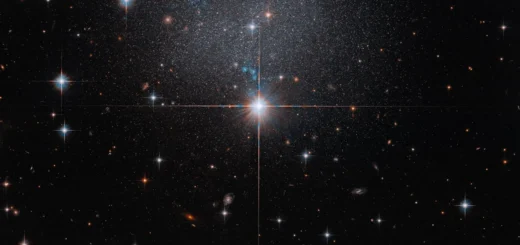 Hubble Spies Faint Irregular Galaxy