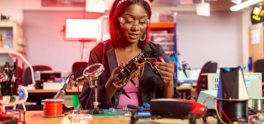 woman, engineer, tech, electronics, wires, technology, lab, science, working, tech, tech, tech, tech, tech, technology, technology, science