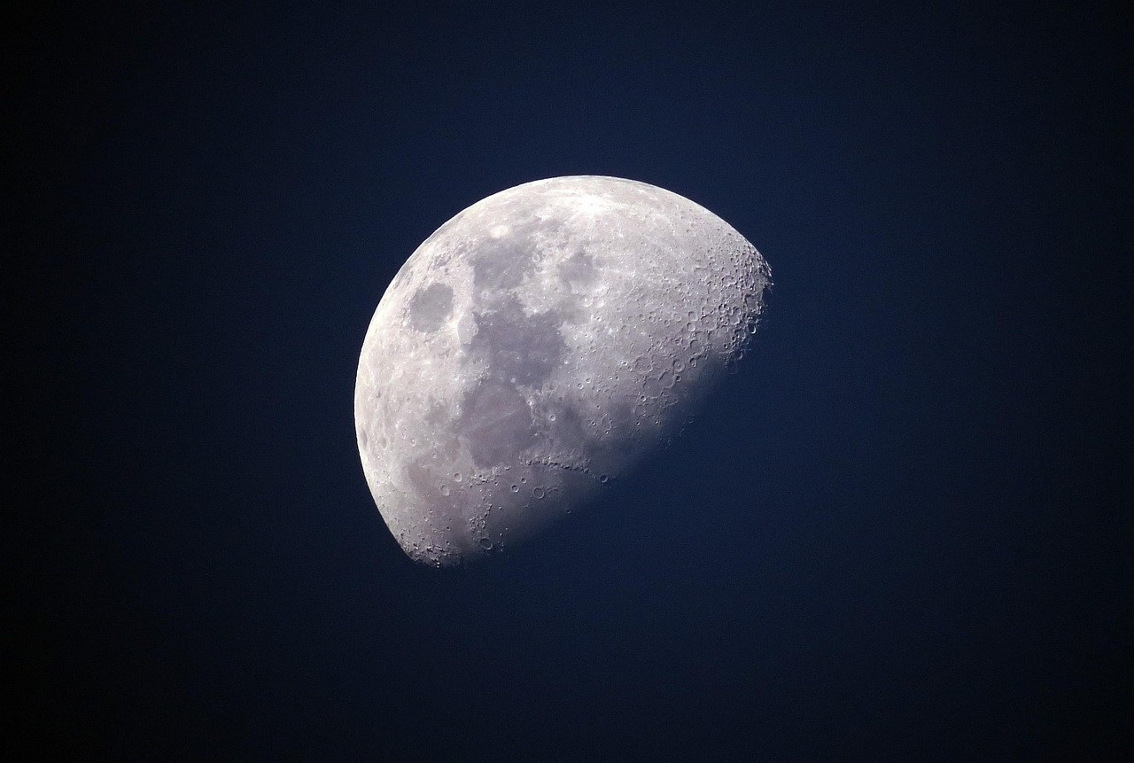 moon, nature, sky, luna, craters, lunar, universe, celestial, celestial body, moonlight, half moon, night sky, space wallpaper, space background