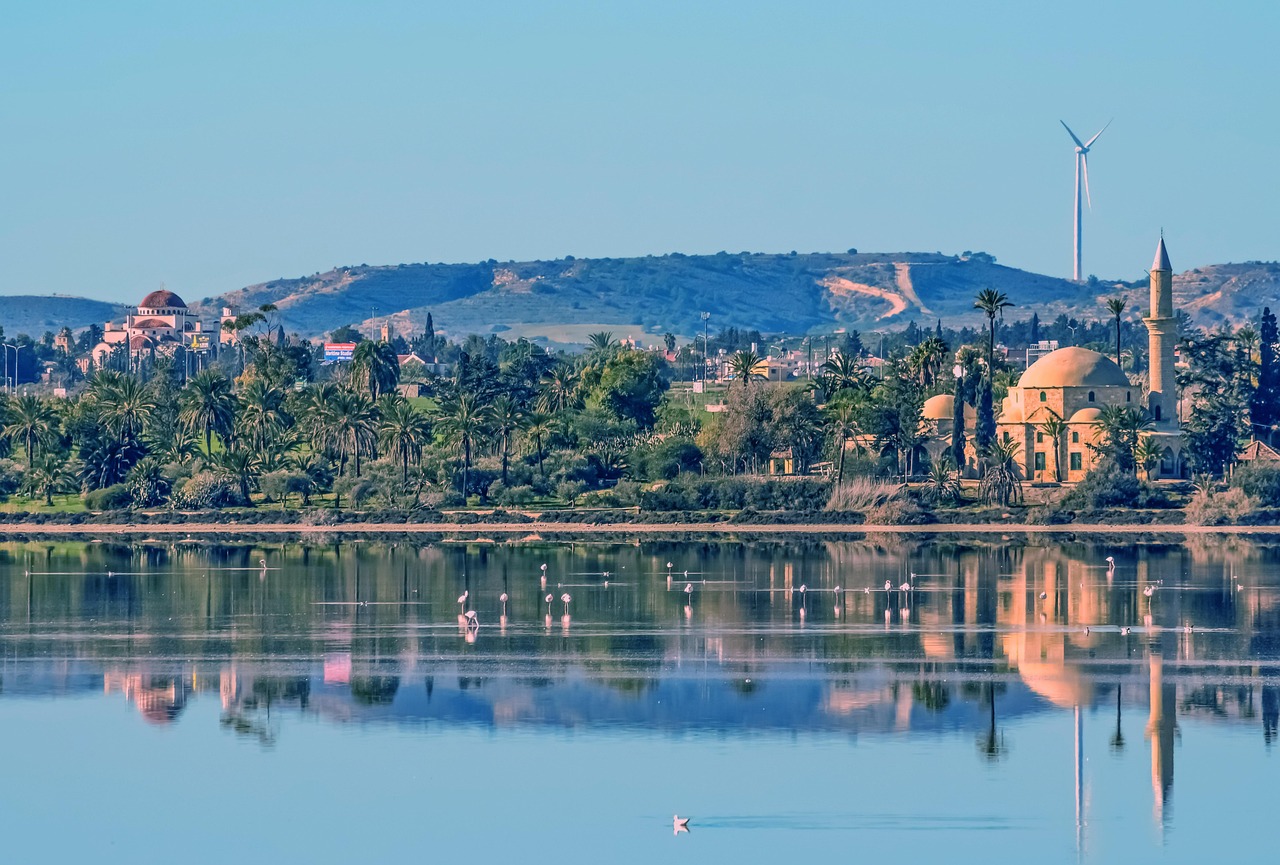 cyprus, hala sultan tekke, salt lake, larnaca, mosque, scenery, landscape, larnaca, larnaca, larnaca, larnaca, larnaca