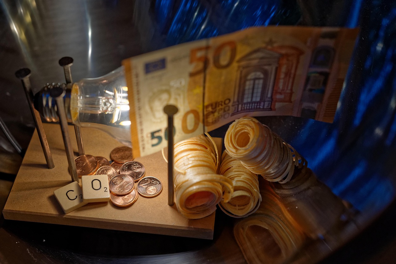 coins, lightbulb, co2, energy, emissions trading, control, hydrogen, financing, energy saving, co2, co2, co2, co2, co2, hydrogen, hydrogen, hydrogen