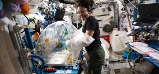 Station Hums With Advanced Research as Dragon Nears Launch