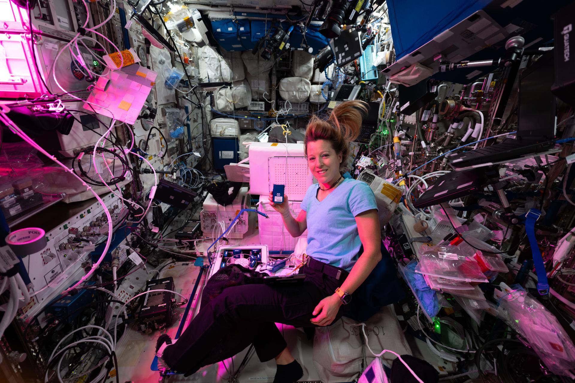 Crew Conducting Advanced Health Research and More Spacewalk Preps