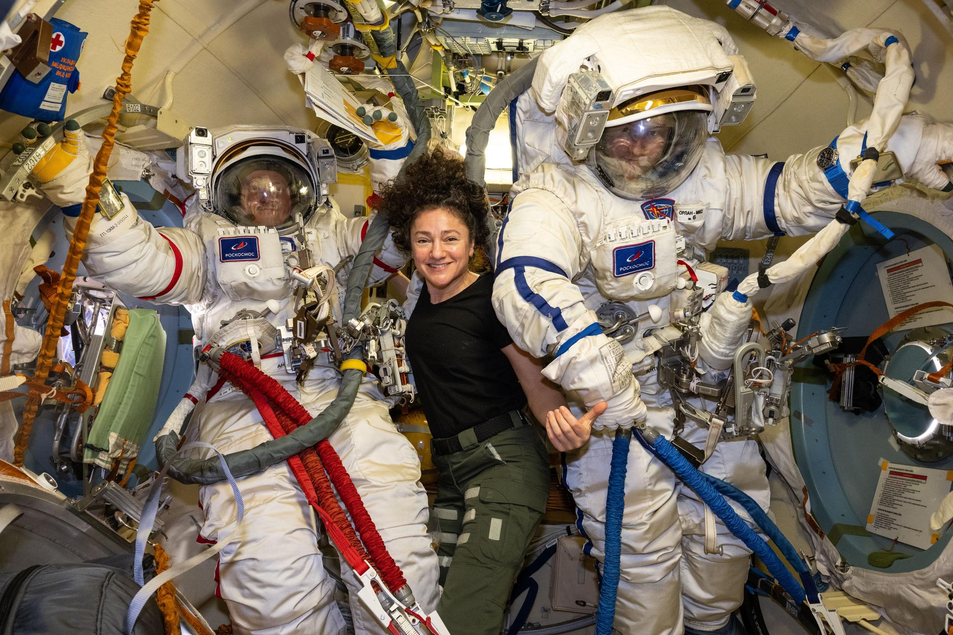 Cosmonauts Prep for Spacewalk for Science Work Today on NASA+