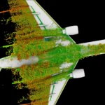 NASA zverejňuje prehľad aktuálnych možností financovania pre výskum a výpočtové kapacity Visualization of the simulated flow field around a large airliner. Note the complex, vortical, unsteady flow features generated by the wing high-lift devices (leading edge slats and trailing edge flaps) and aircraft landing gear. Benedikt Koenig, Dassault Systemes; Patrick Moran, NASA/Ames
