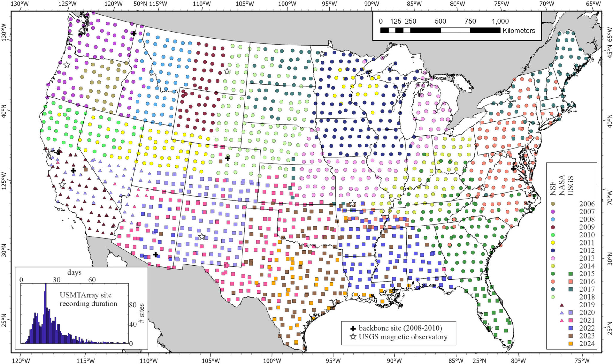 Mapping the Hidden Electrical Anatomy of a Continent