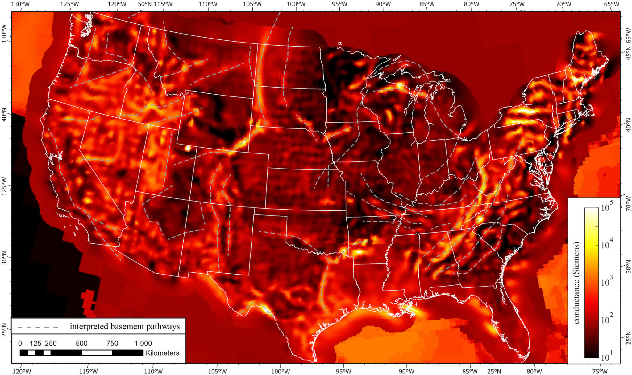 Mapping the Hidden Electrical Anatomy of a Continent