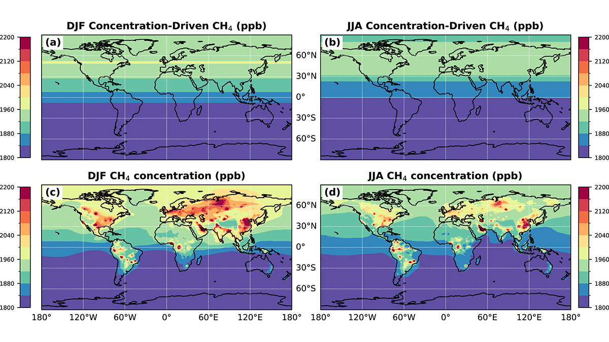 Where Methane is Emitted Matters for Global Burden
