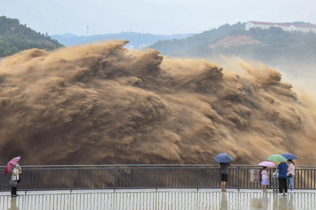 The Xiaolangdi Reservoir on China’s sediment-laden Yellow River was a natural laboratory for the researchers. Photo: Xinhua