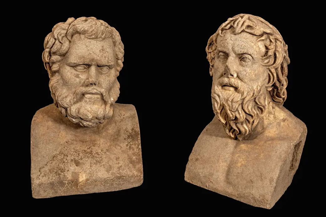 Intact Roman Sculptures Unearthed in Israel
