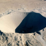 Nuclear bomb crater