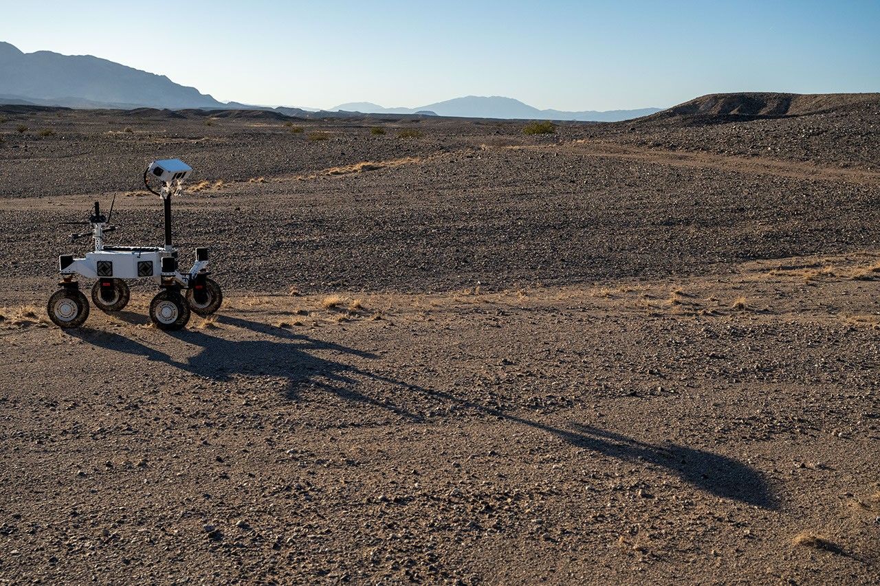 Desert Field Test With NASA Advanced Rover Prototype