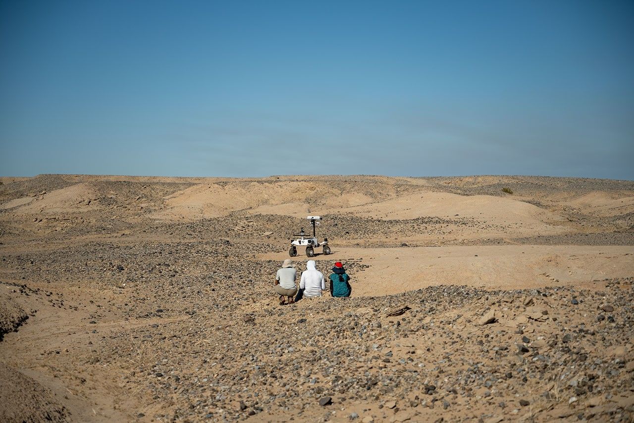 Desert Field Test With NASA Advanced Rover Prototype