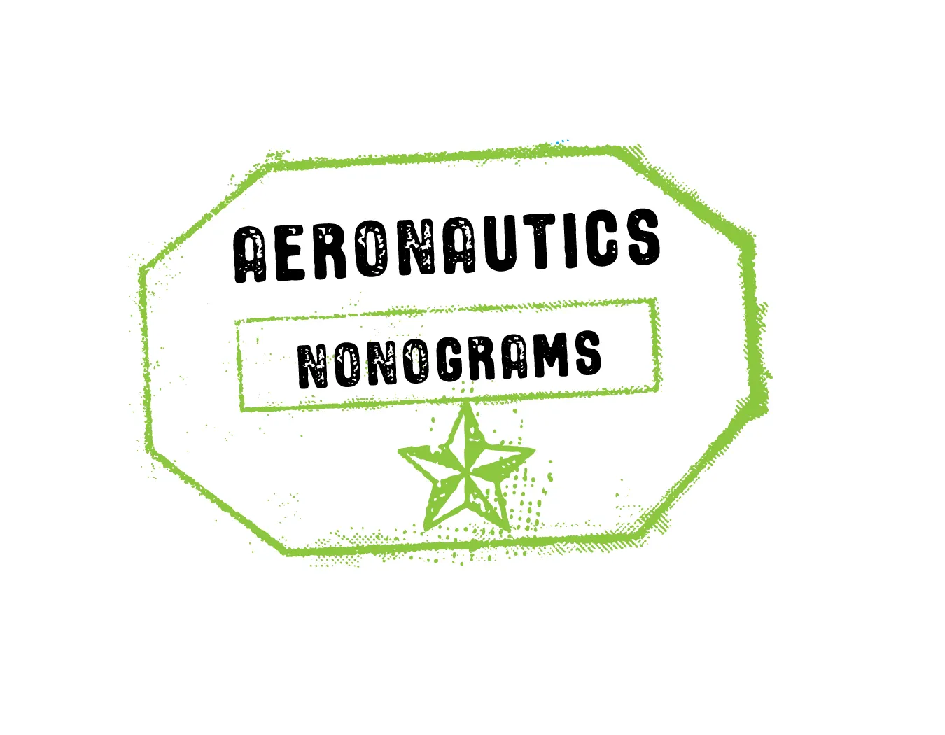 Aeronautics Nonograms stamp.