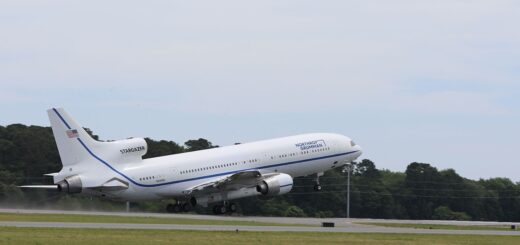 Aircraft Carrying Swift Boost Satellite Takes off From NASA Wallops