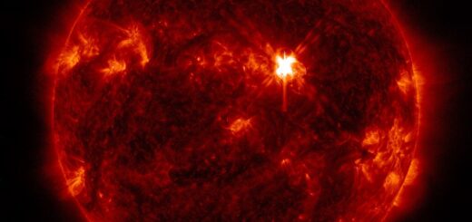 Strong Flare Erupts from Sun
