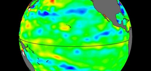 International Sea Level Satellite Observes El Niño Precursor