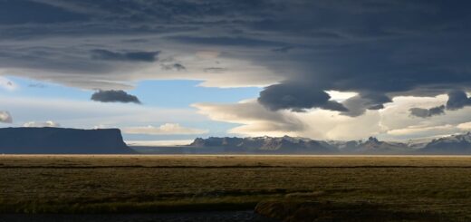 storm, nature, clouds, sky, prairie, light, dark clouds, distant mountains, landscape, silhouette, wind, natural phenomenon, panoramic, natural beauty, icelandic landscape, dramatic sky, horizon
