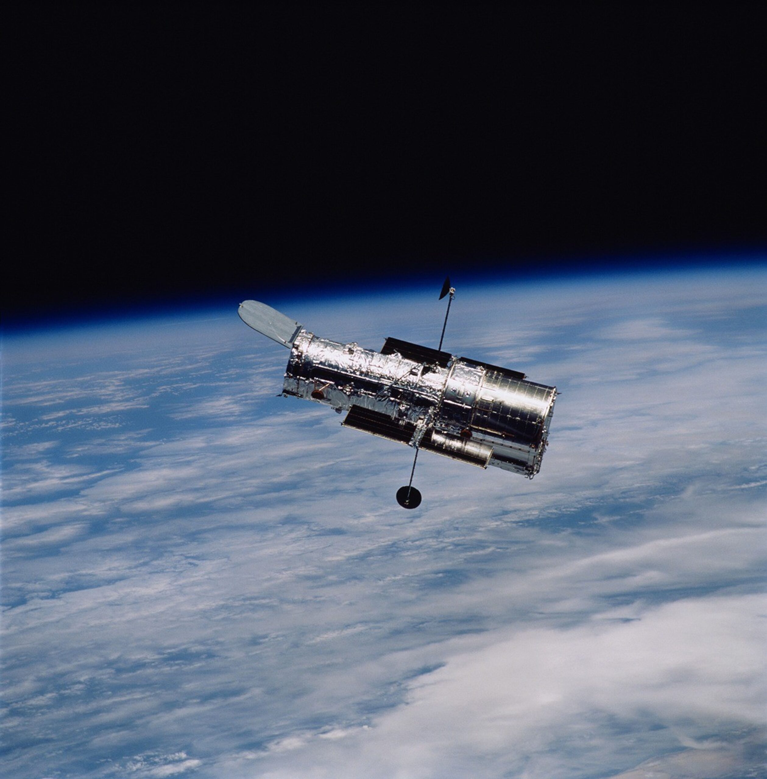 Hubble Spies Starry Chandelier