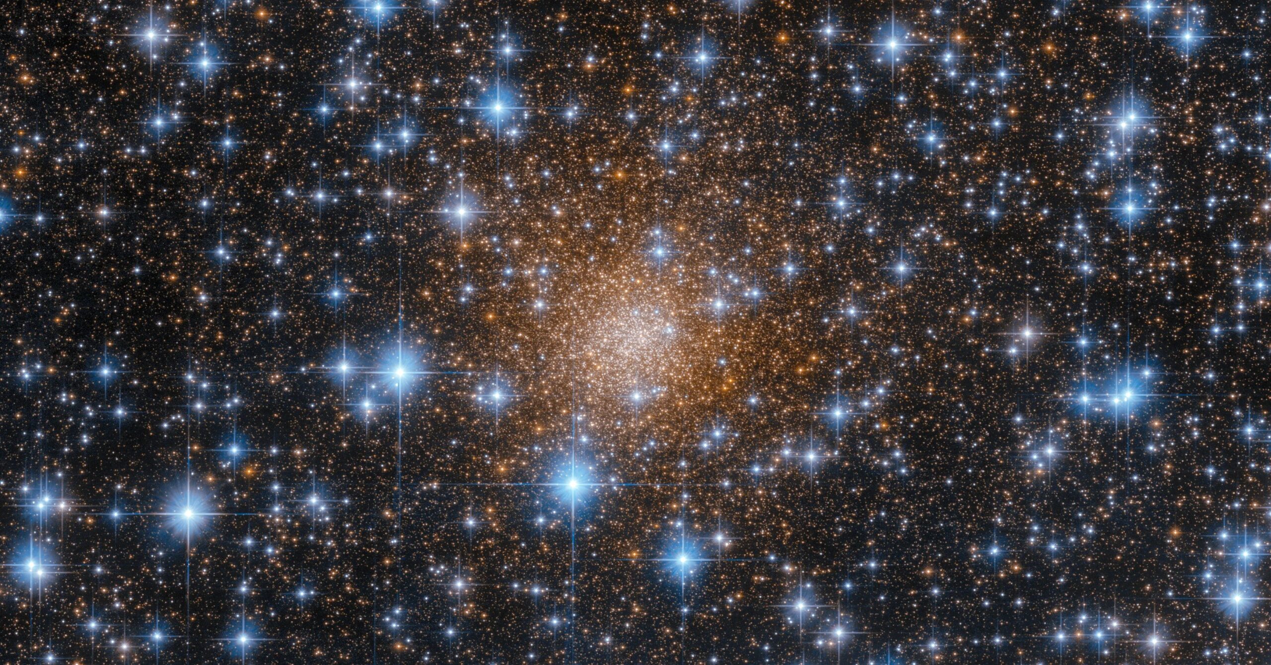 Hubble Spies Starry Chandelier