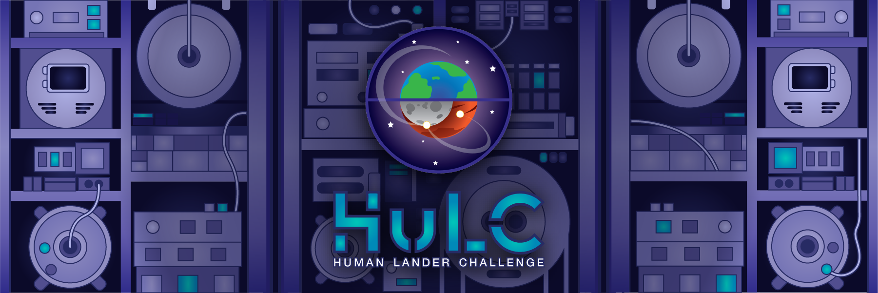 Human Lander Challenge (HuLC) graphic.