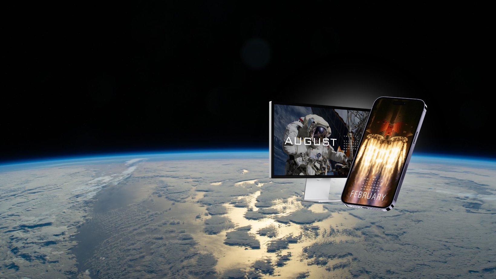 Desktop and Mobile Wallpaper Graphic