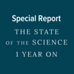 Po zemetrasení pri Mindanau hlásia zosuvy pôdy: najmenej 17 obetí v provincii Sarangani Over a dark blue-green square appear the words Special Report: The State of the Science 1 Year On.