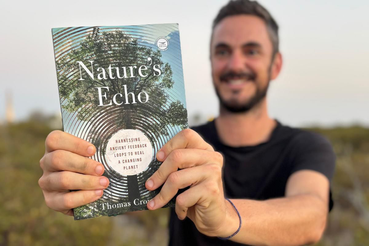 Thomas Crowther with Nature's Echo