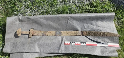 Šesťročný chlapec našiel v nórskom poli vikingský meč starý asi 1 200 rokov