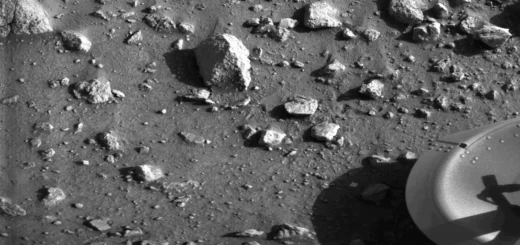 Our First View of the Surface of Mars