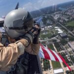 NASA Photographer Captures Images from F-18 Over Washington