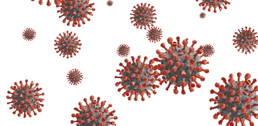 Visual representation of SARS-CoV-2 coronavirus