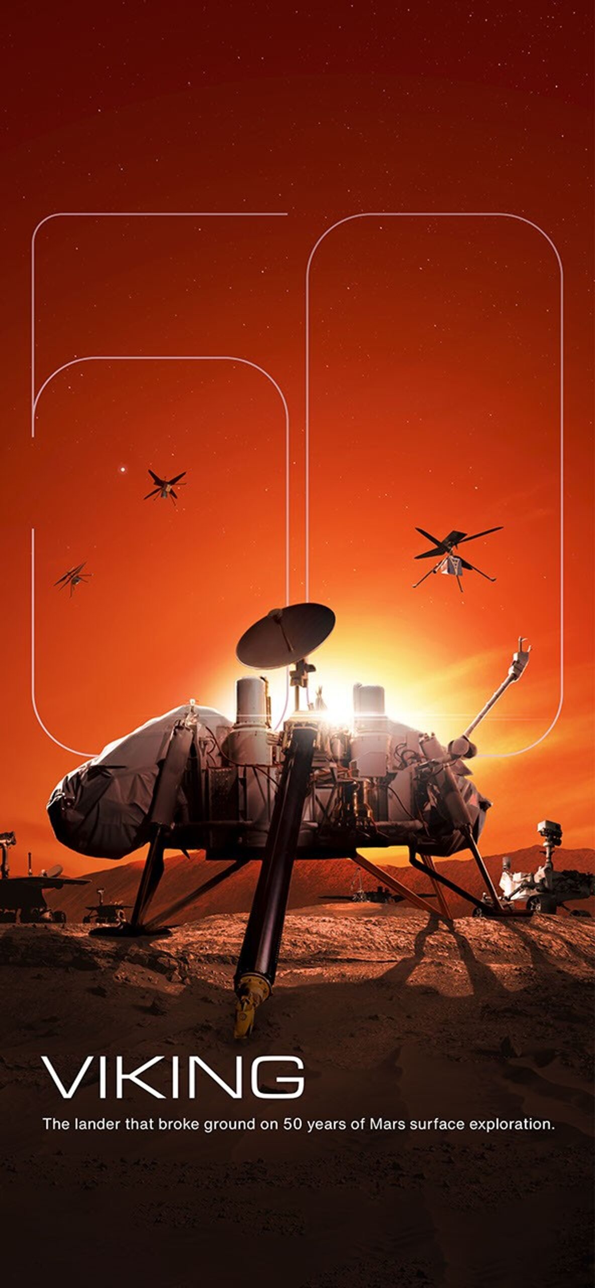 Viking: 50 Years on Mars — Poster