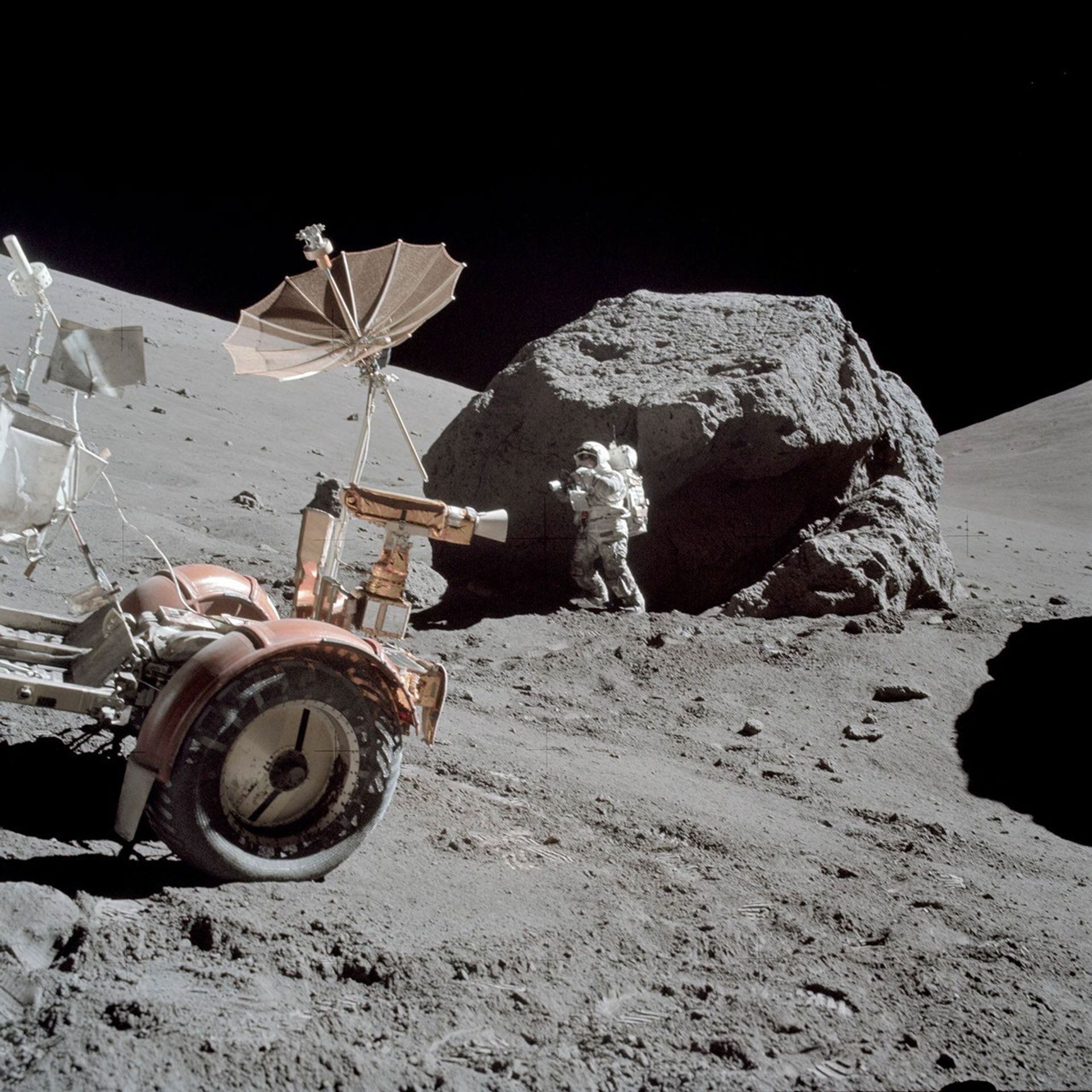 Harrison “Jack” Schmitt, Busy on the Moon (Apollo 17)