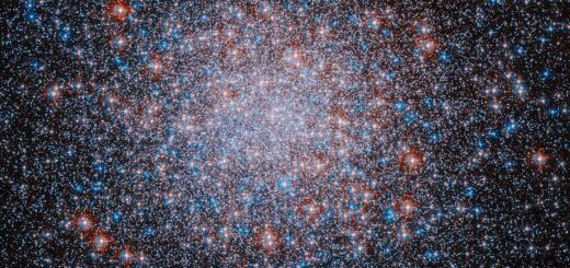 NASA’s Hubble Spots Star-Spangled Cosmic Scene