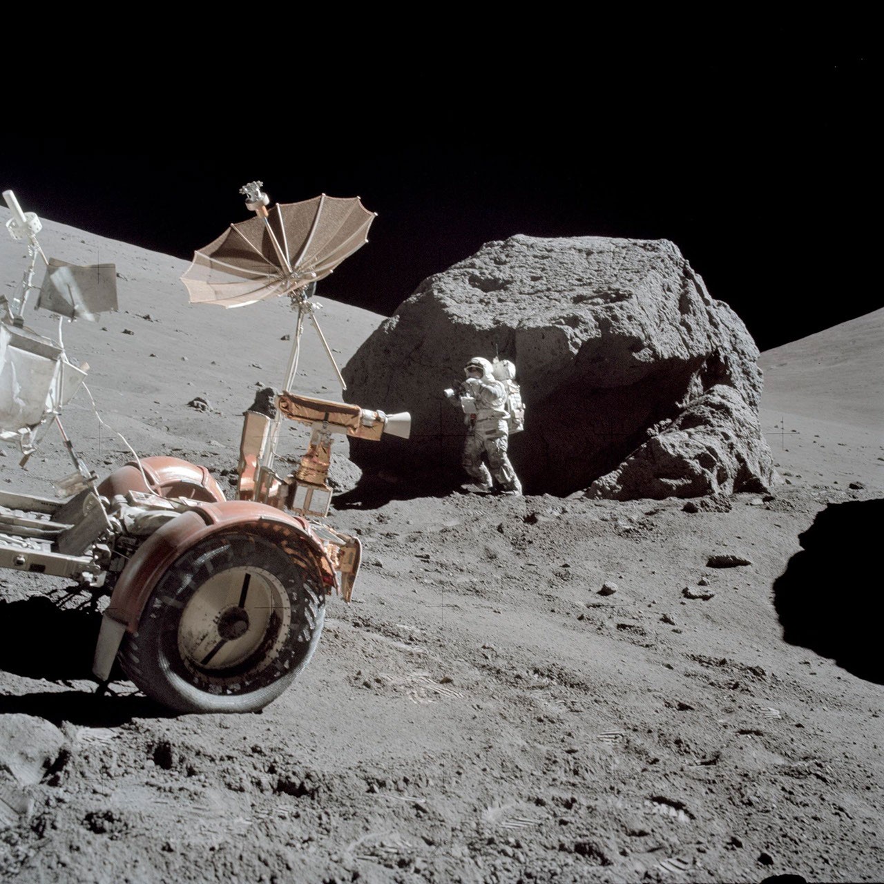 Harrison “Jack” Schmitt, Busy on the Moon (Apollo 17)