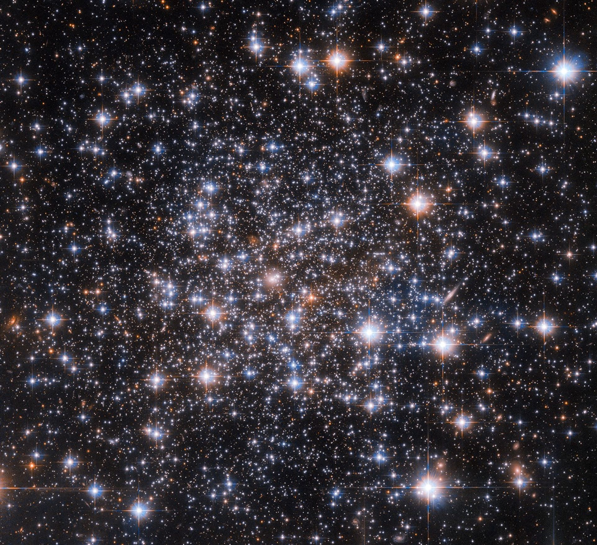NASA’s Hubble Spots Star-Spangled Cosmic Scene