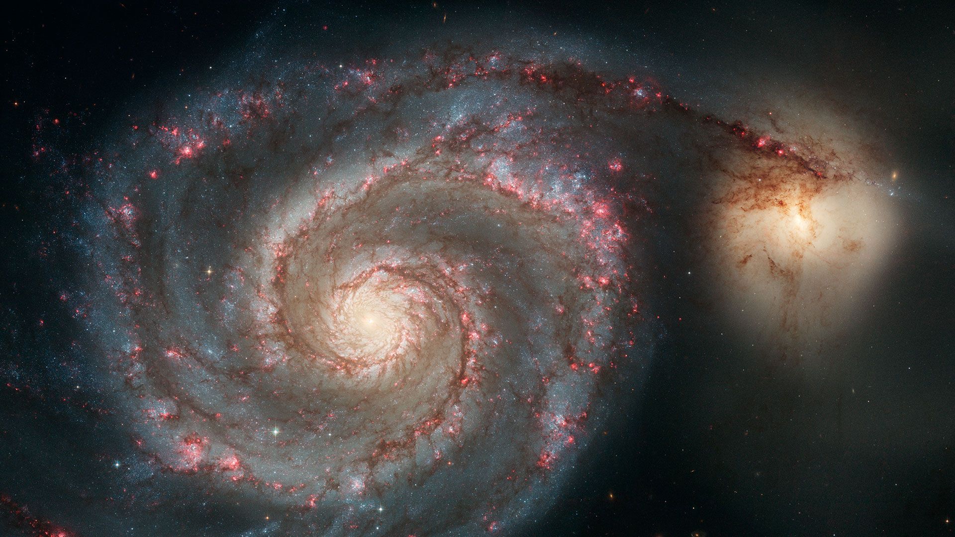 Charles Messier v roku 1773 zaznamenal Vírovú galaxiu. Ako galaxiu ju však nespoznal