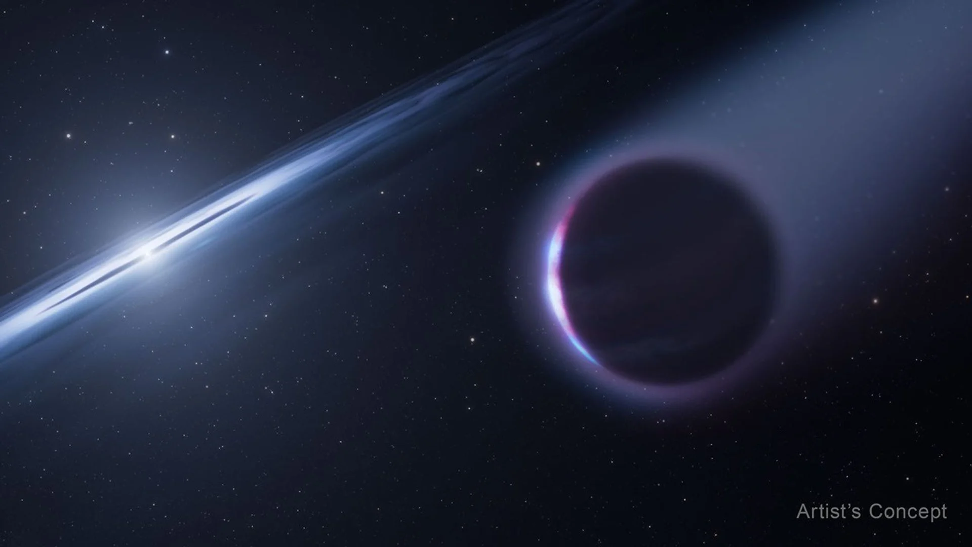 Astronómovia našli možnú planétu druhej generácie pri umierajúcom bielom trpaslíkovi