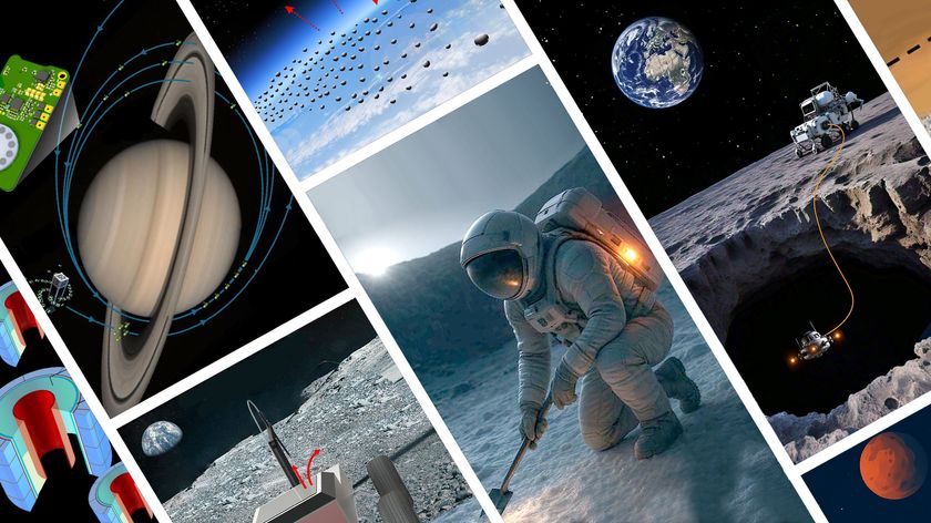 A collage of artist concepts highlighting the novel approaches proposed by the 2026 NIAC awardees.