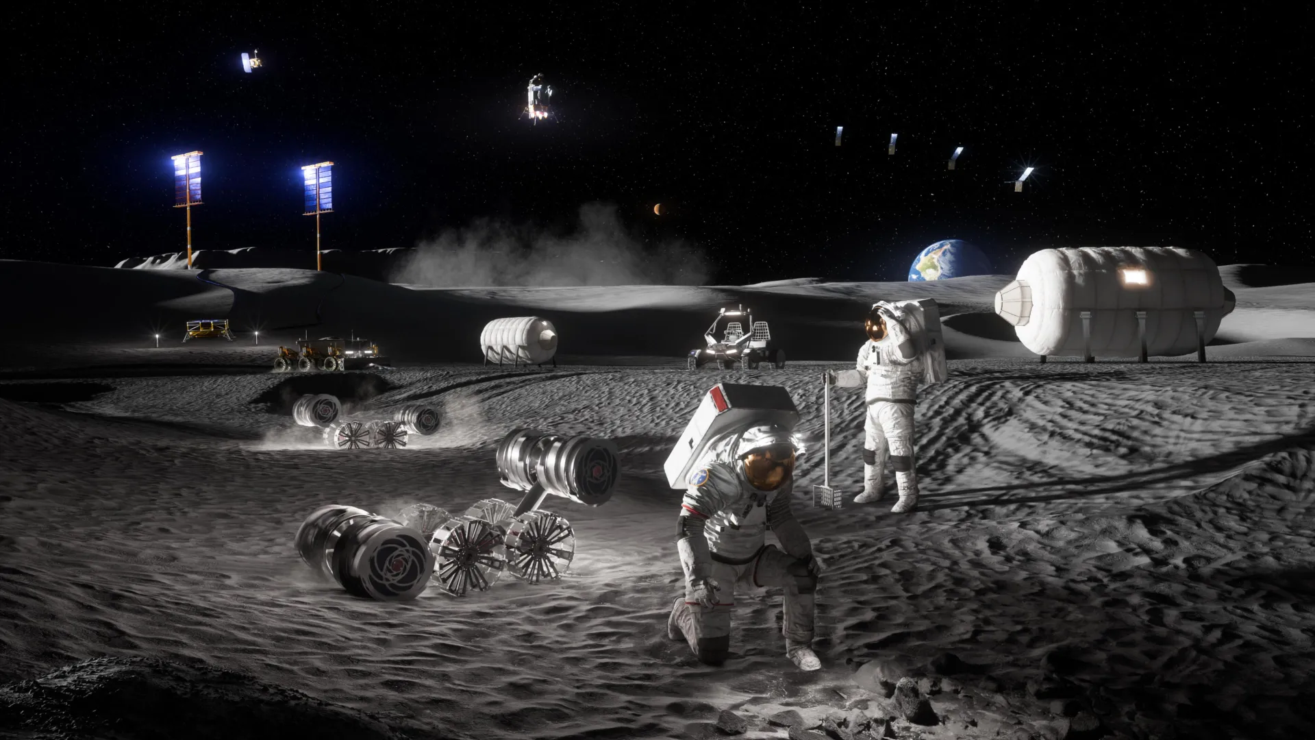 NASA hľadá jaskyne pod povrchom Mesiaca. Chce tam postaviť prvú základňu